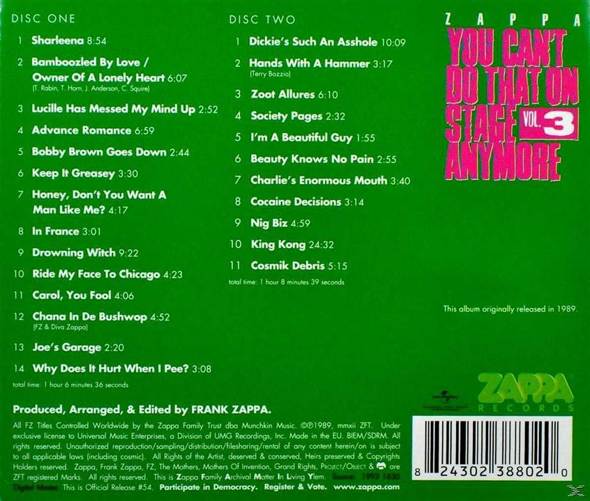 Albumcover: Album-Trackliste und Credits sowie grüner Hintergrund.