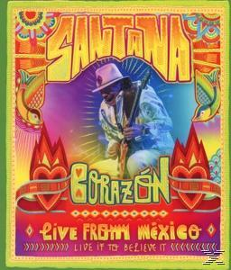 Santana From Mexico: Corazón-Live Carlos - Live It Believe To It - (Blu-ray)