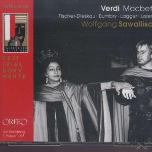 Dietrich Fischer-Dieskau, Wolfgang Sawallisch, Grace Bumbry - Macbeth  - (CD)