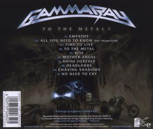 Gamma Ray - To The Metal  - (CD)