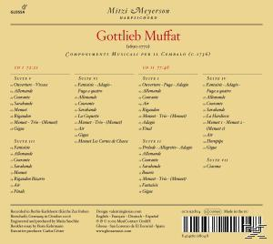 Meyerson Mitzi - Componimenti Musicali Per Il Cembalo  - (CD)