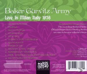 Baker Gurvitz IN (CD) Army LIVE MILAN - 1976 