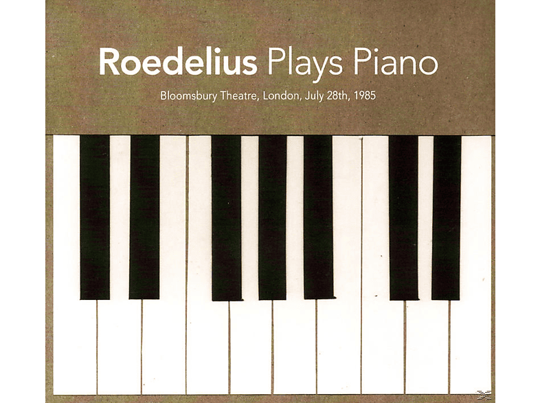 Roedelius - Plays Piano  - (Vinyl)