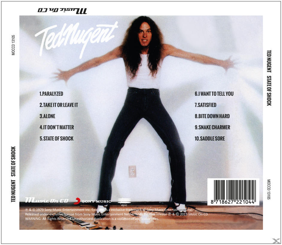 Ted Nugent - State of Shock (CD)