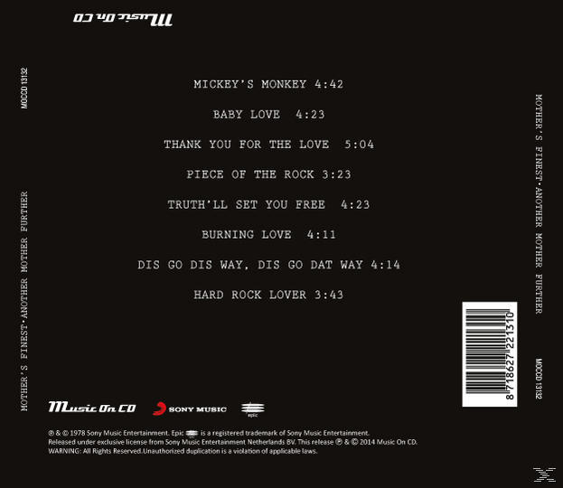 Mother's Finest - Another Mother Further  - (CD)