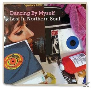 CD-Hülle mit einer Collage aus Schallplatten und dem Profil einer Frau.