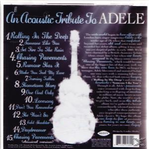 The Acoustic Guitar Troubadours - An Acoustic Tribute To Adele  - (CD)