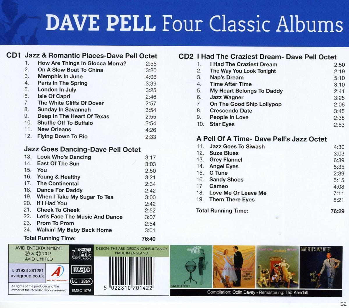 Dave Pell - 4 Classic Albums  - (CD)