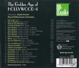 - Hollywood 4 David/rpo (CD) The Firman of Age - Golden