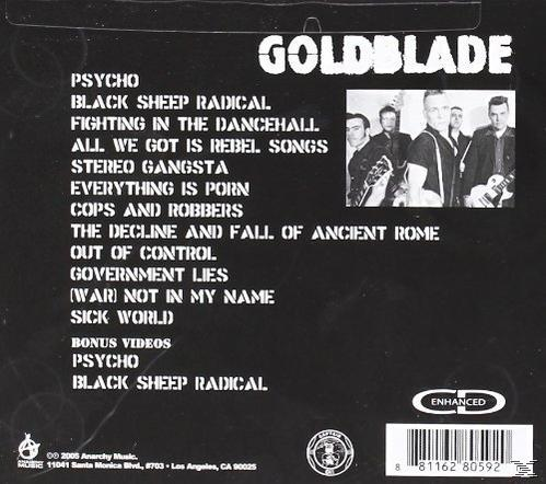 Goldblade - Rebel Songs  - (CD)