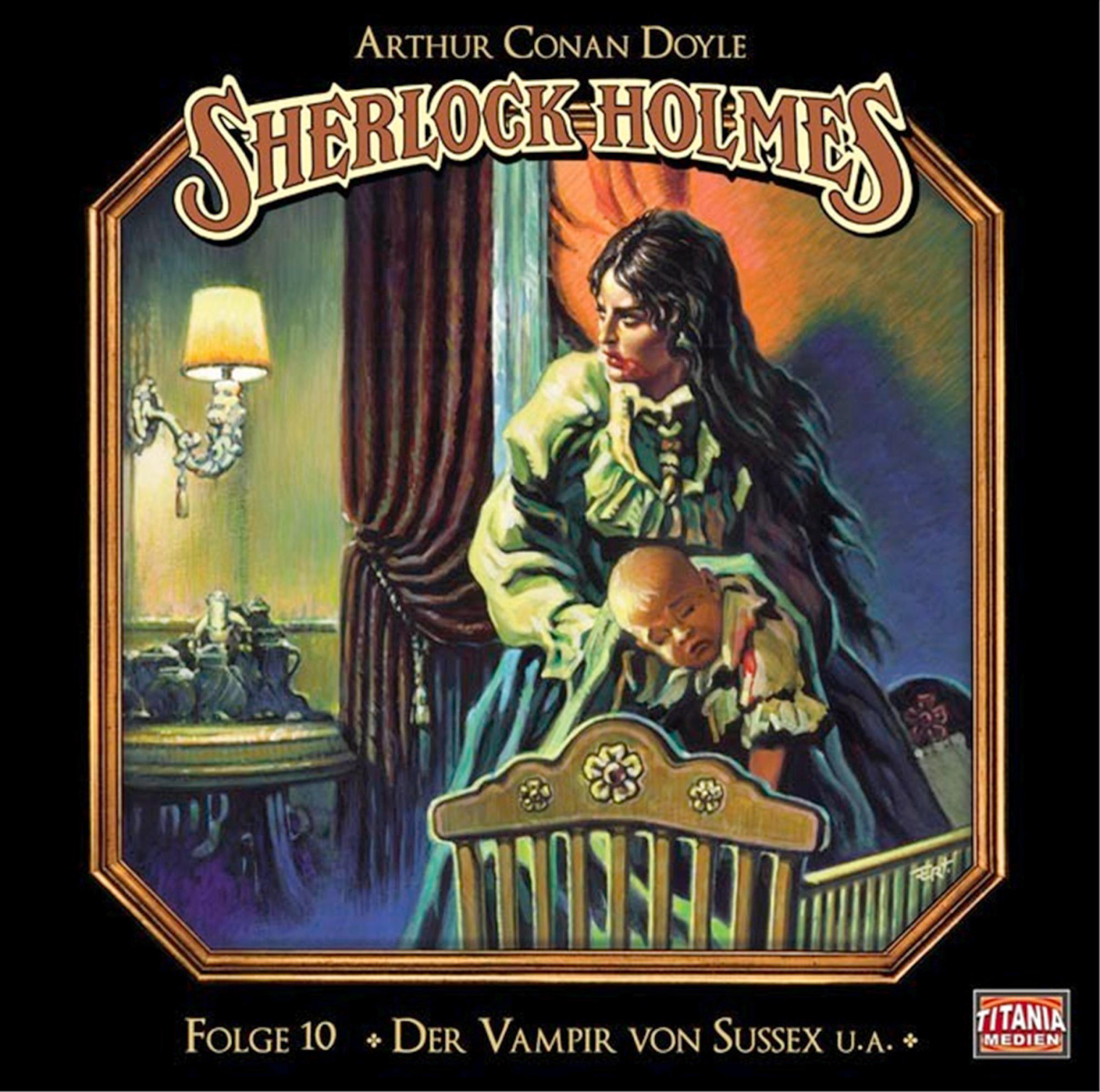 Sherlock Holmes 10: Der Vampir von Sussex u.a.  - (CD)