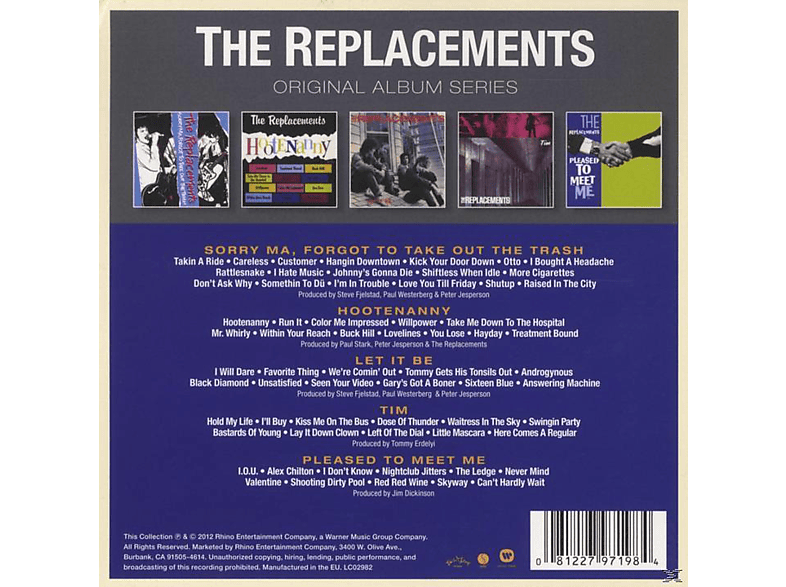 Thumbnail - The Replacements - Original Album Series (CD)