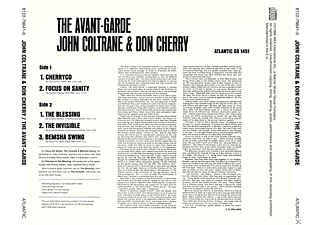 John Coltrane;Don Cherry - The Avant Garde - CD
