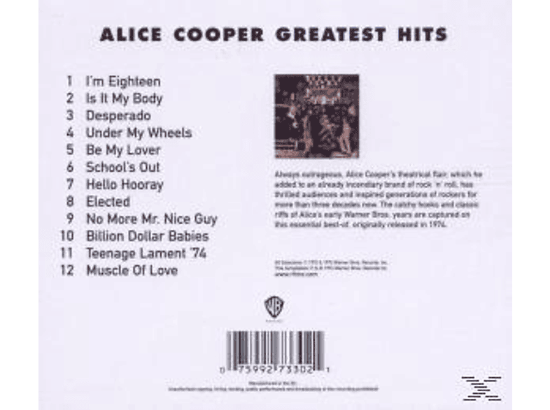Thumbnail - Alice Cooper - Greatest Hits (CD)
