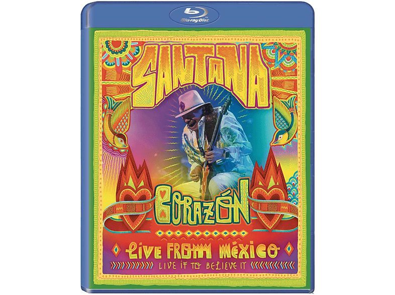 Santana From Mexico: Corazón-Live Carlos - Live It Believe To It - (Blu-ray)