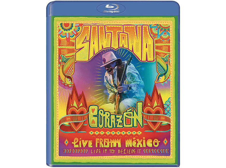 Carlos Santana - It Live (Blu-ray) It - Corazón-Live From Mexico: To Believe