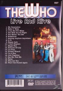 The Who - Live And Alive  - (DVD)
