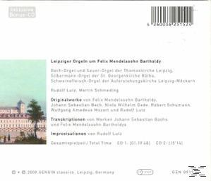 Schmeding & Lutz - THE MENDELSSOHN ORGANS IN LEIPZIG  - (CD)
