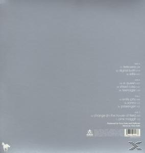 Album-Rückseite, grauer Hintergrund, Titelliste rechts.
