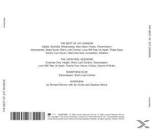 Albumcover mit weißem Text auf schwarzem Hintergrund, Trackliste und Bandinformationen.
