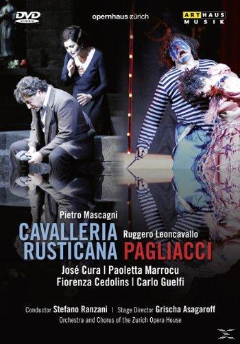 The Pagliacci Of Orchestra Chorus Rusticana/Leoncavallo: - - Cavalleria (DVD) Opera Mascagni: Zurich And House VARIOUS,
