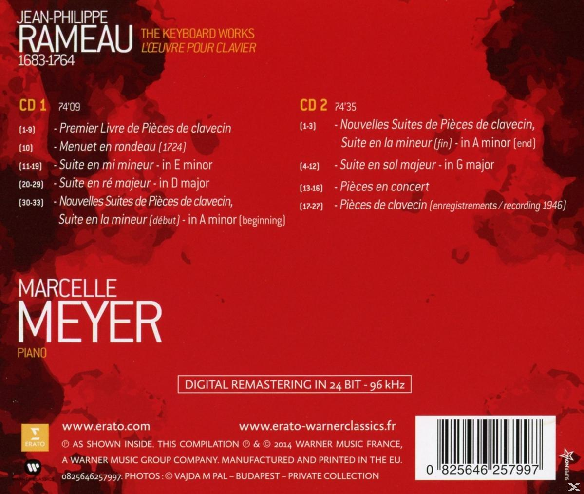 Marcelle Meyer - Rameau:Klavierwerke  - (CD)