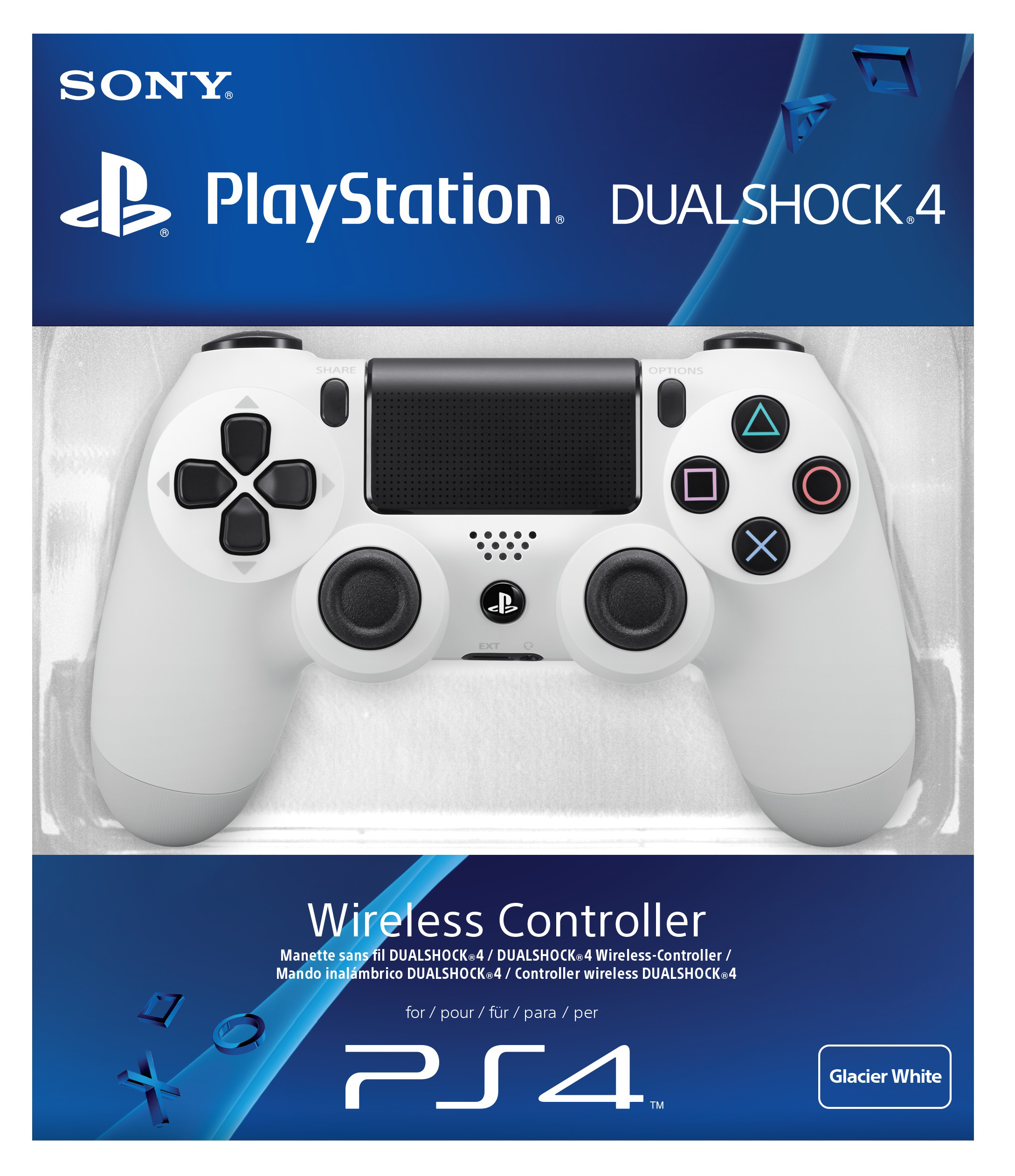 SONY Wireless DUALSHOCK®4 Controller Weiß für PlayStation 4