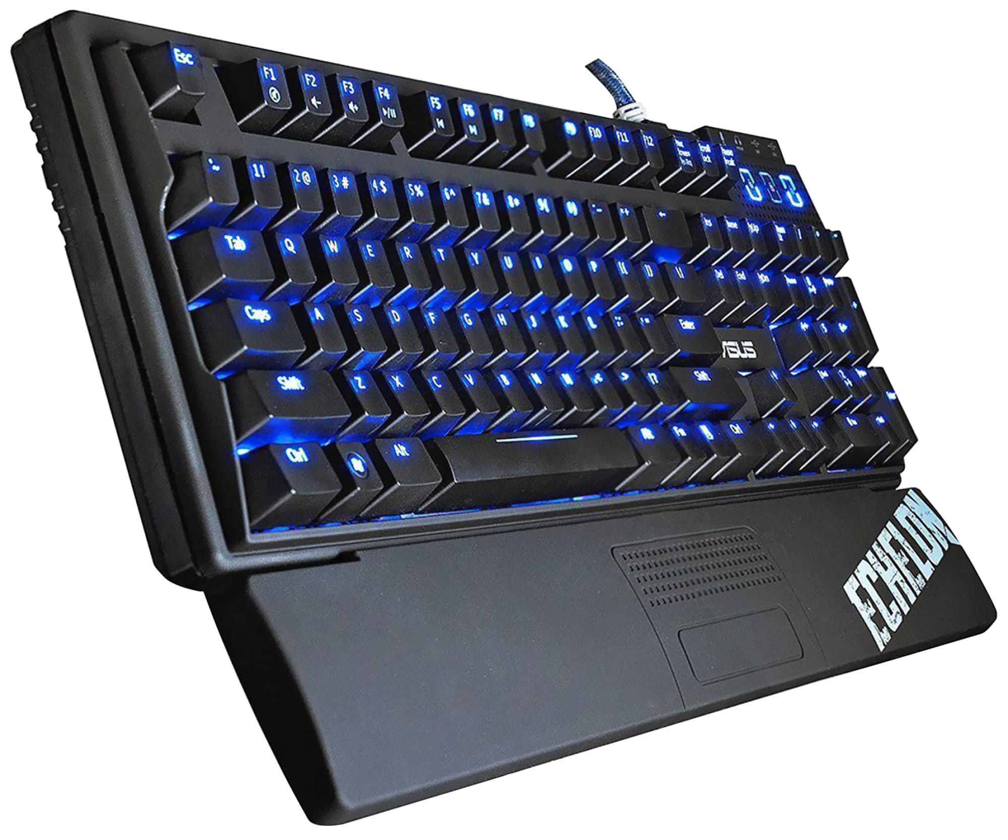 Teclado gaming - ASUS Echelon, interruptores mecánicos Cherry MX Black, negro
