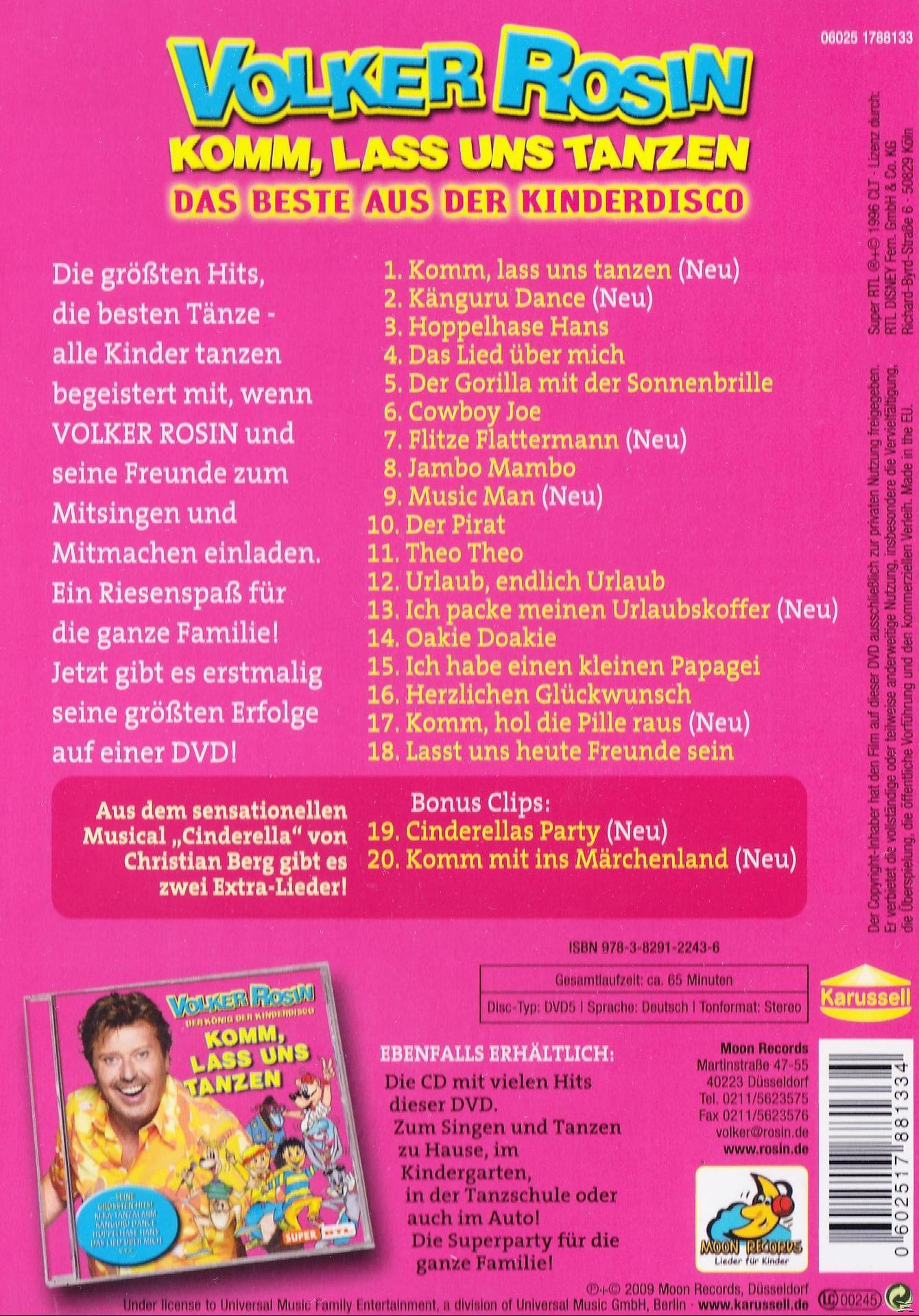 - Die Videos lass Volker uns - tanzen: - Rosin Rosin (DVD) Komm, Volker