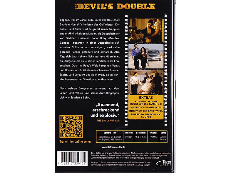 Thumbnail - The Devil's Double DVD