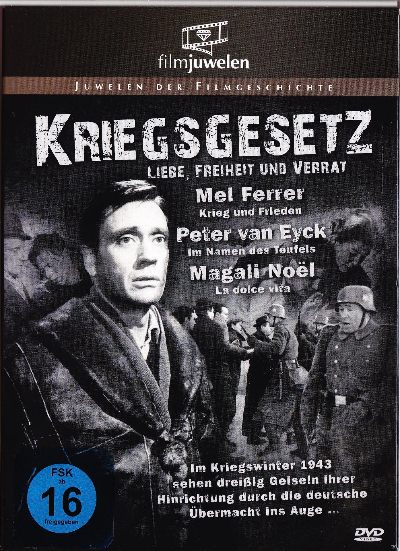 DVD-Cover mit einem Mann, der den Betrachter ansieht, mit Text und Figuren aus dem Film.