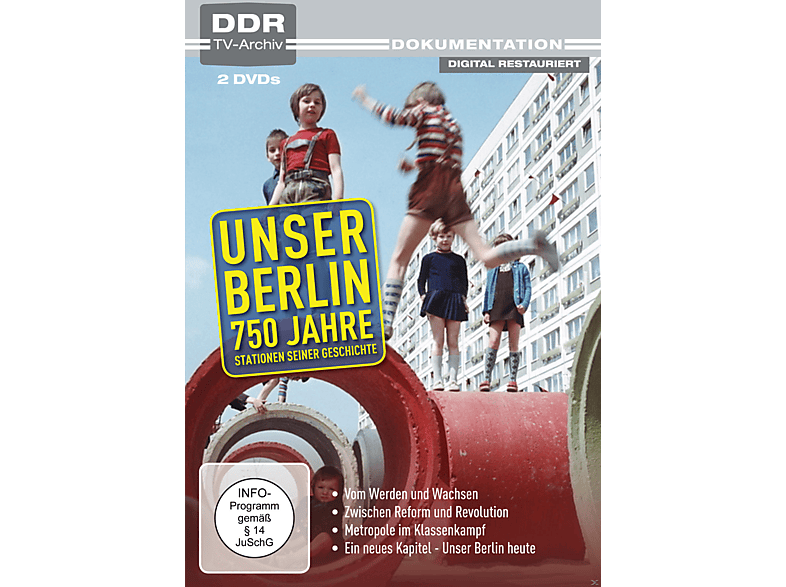 UNSER BERLIN - 750 (DDR ARCHIV) TV JAHRE DVD