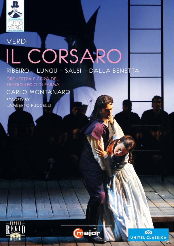 Del Corsaro Teatro Dalla Regio - Ribeiro, Lungu, Di Parma Luca Irina Orchestra Benetta, Silvia Salsi, Il Bruno Coro E - (DVD)