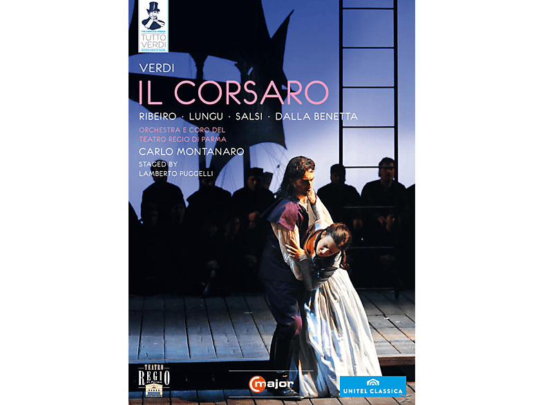 Irina Lungu, Bruno Ribeiro, Luca Salsi, Silvia Dalla Benetta, Orchestra E Coro Del Teatro Regio Di Parma - Il Corsaro  - (DVD)