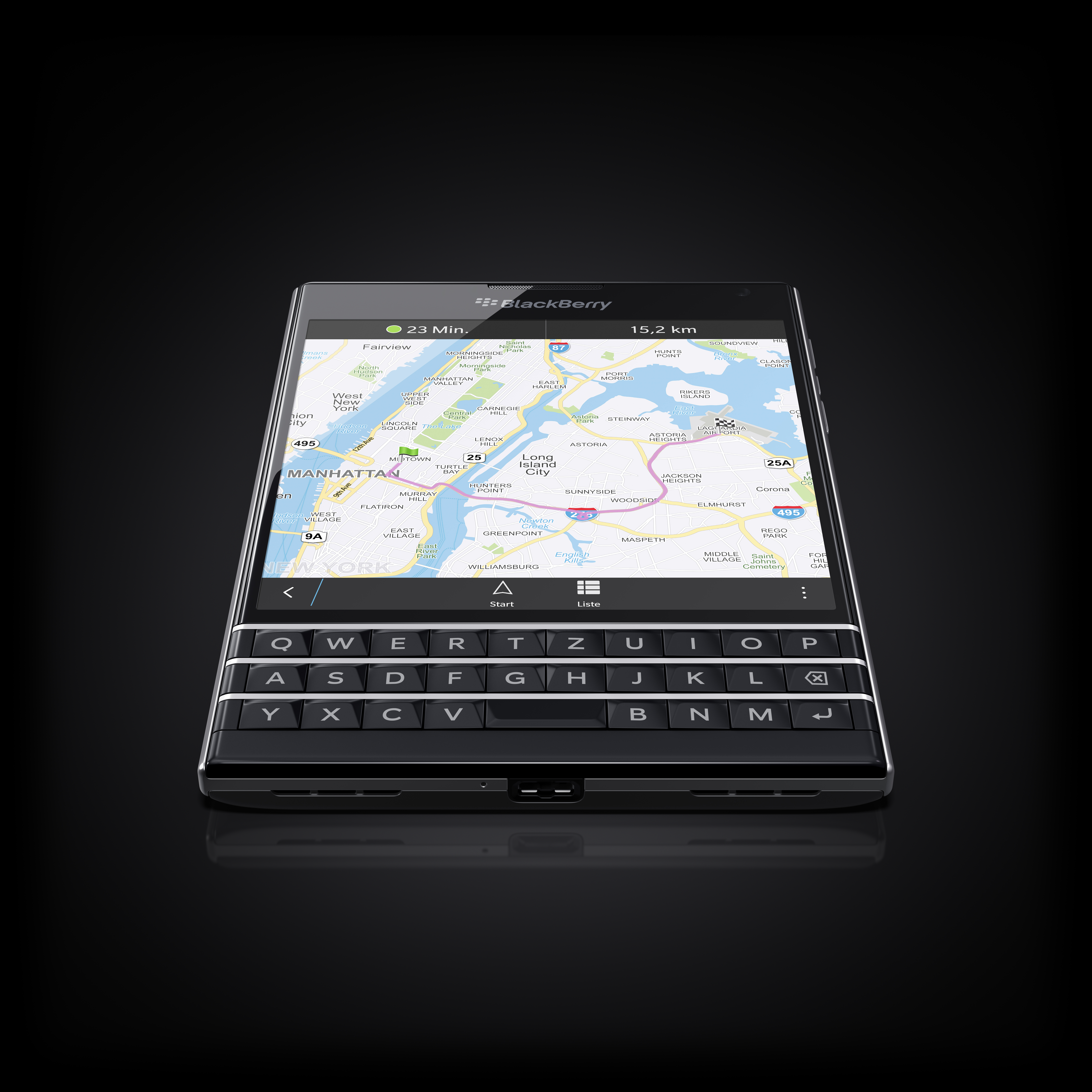 BLACKBERRY Passport 32 GB Schwarz