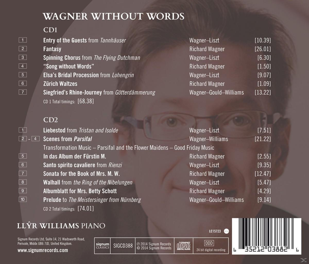 Llyr Williams - Wagner Without Words  - (CD)