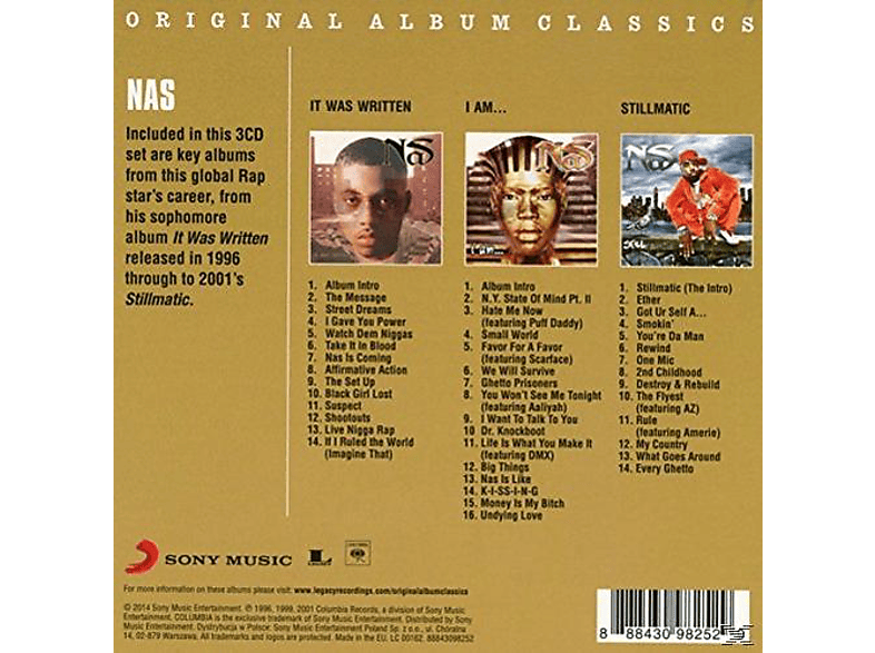 Thumbnail - Nas - Original Album Classics: (CD)