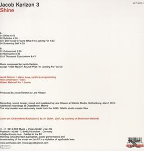 Albumcover mit Titelliste und Credits.