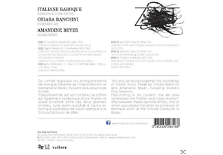 Chiara Banchini, Ensemble 415, Beyer Amandine - Italiane Baroque Sonatas & Concertos  - (CD)
