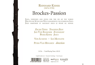 Peter Van Heyghen, Vox Luminis, Les Muffatti - Keiser: Brockes-Passion  - (CD)
