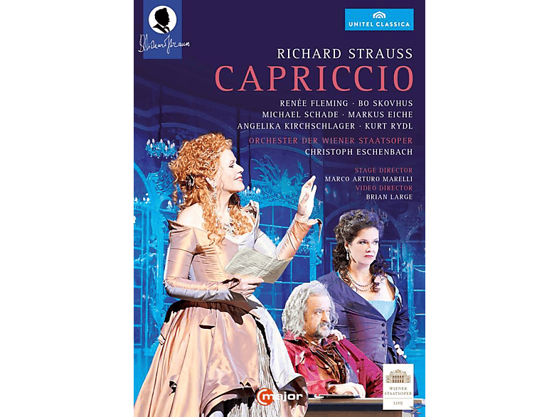 Bo Skovhus, Renée Fleming, Michael Schade, Angelika Kirchschlager, Orchester Der Wiener Staatsoper - Capriccio  - (DVD)