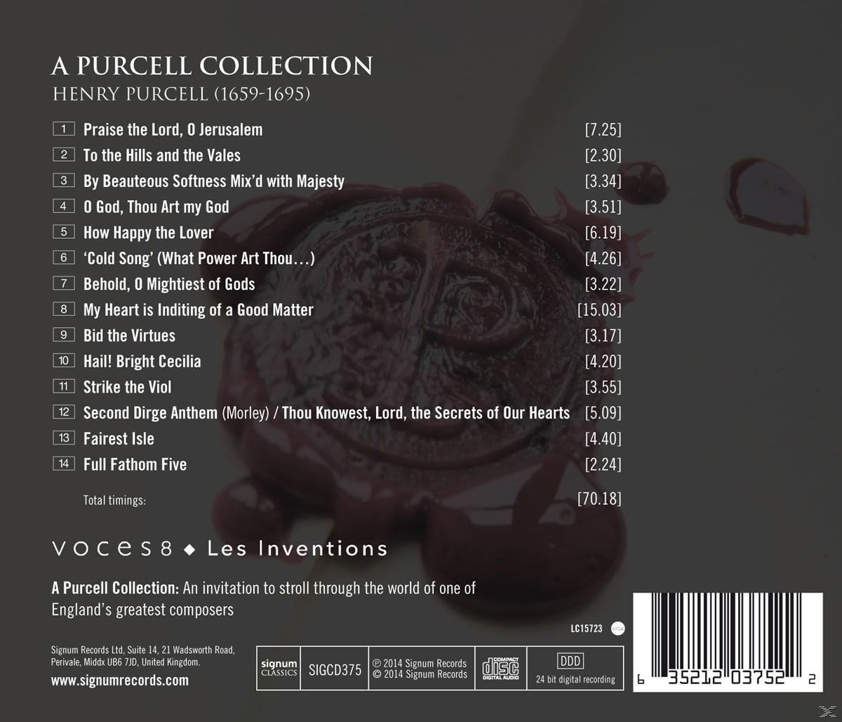 Les Inventions, Voces 8 - A Purcell Collection  - (CD)