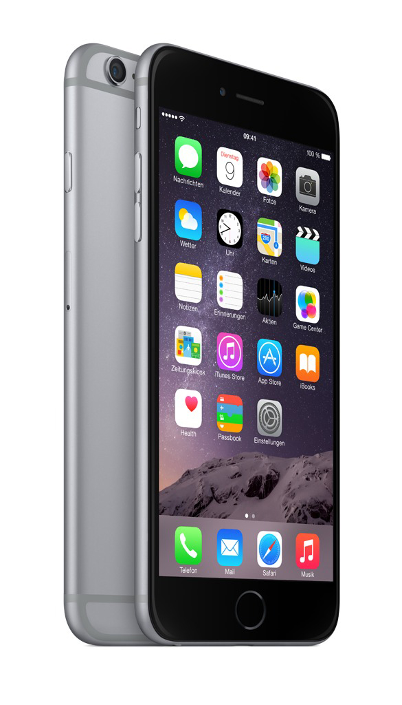 APPLE iPhone 6 Plus 64 GB Spacegrau