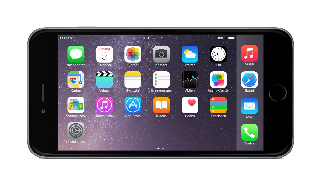 APPLE iPhone 6 Plus 64 GB Spacegrau