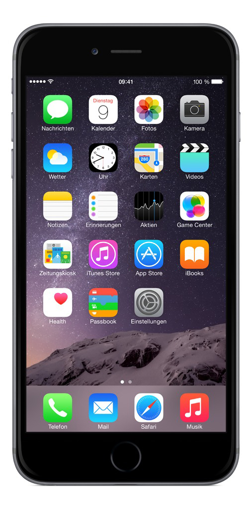 APPLE iPhone 6 Plus 64 GB Spacegrau