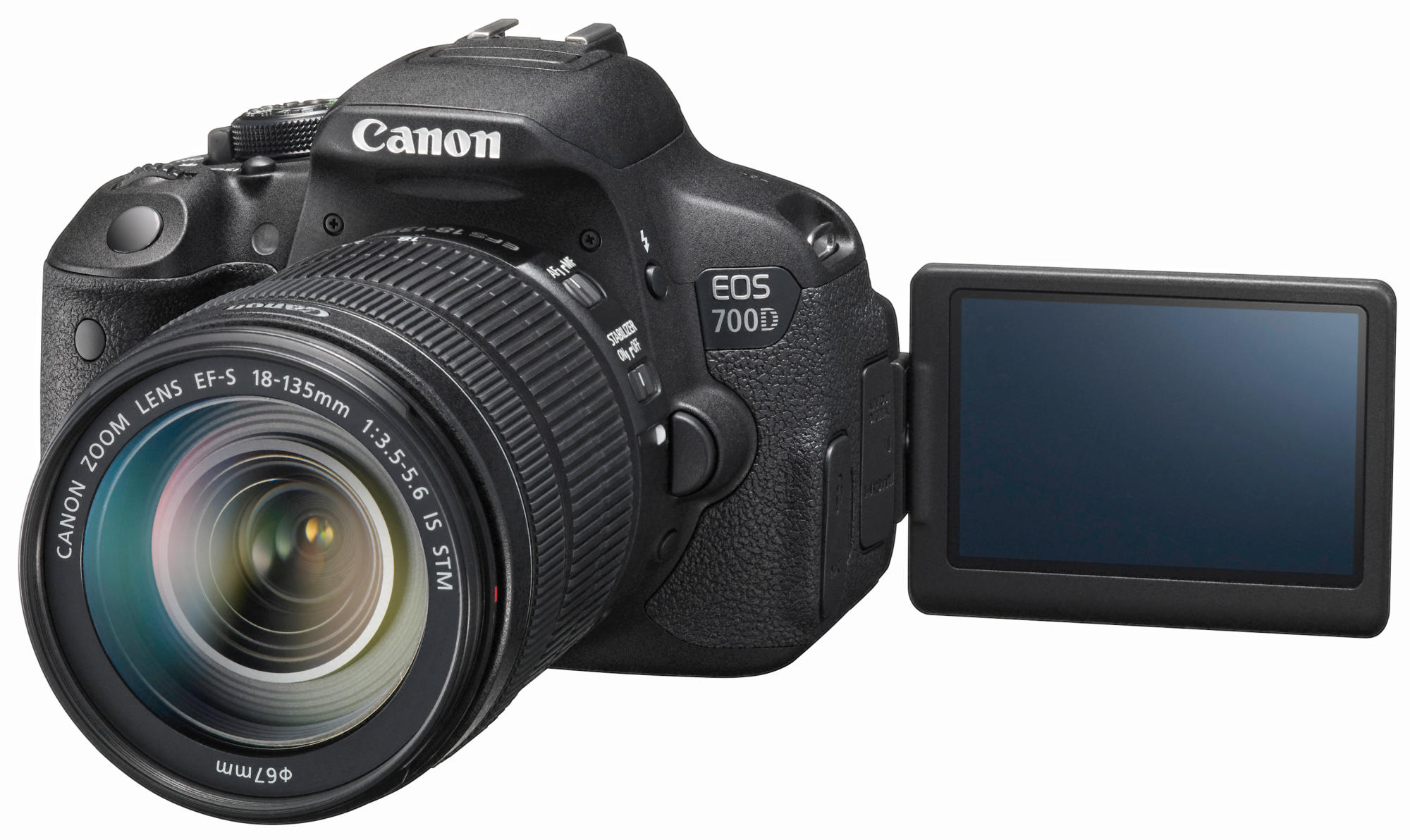 CANON EOS 700D 18-135mm IS Lens Kit Dijital SLR Fotoğraf Makinesi