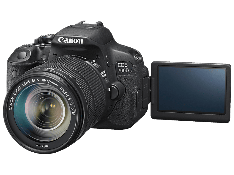 CANON EOS 700D 18-135mm IS Lens Kit Dijital SLR Fotoğraf Makinesi