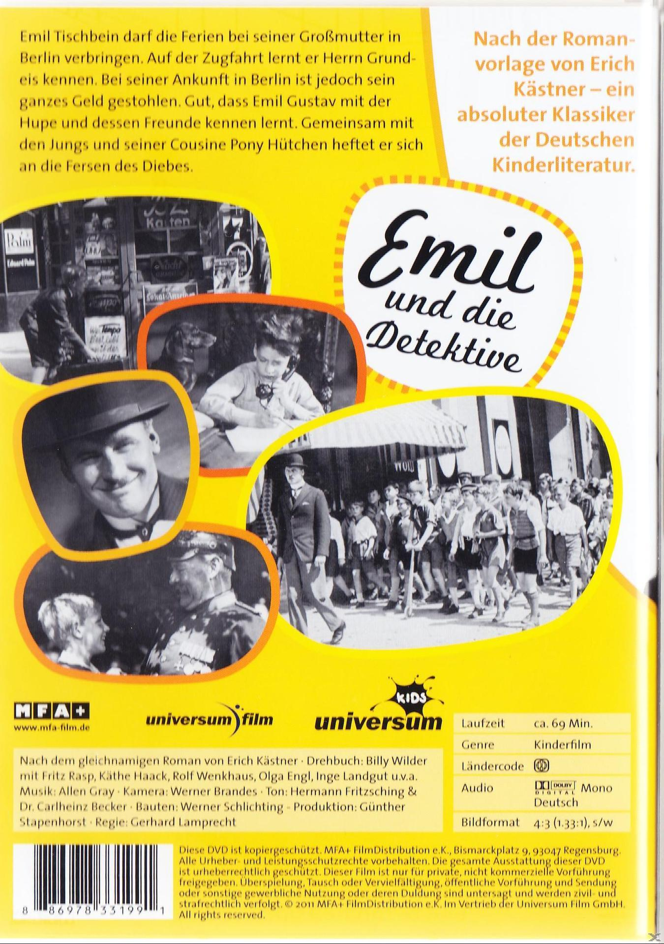 Emil Detektive und DVD die