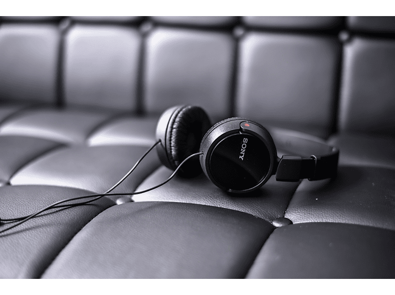 Sony Kopfhörer MDR-ZX110AP, schwarz — Foto 2 von 2