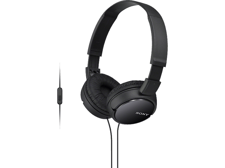SONY MDR-ZX110APB - Kopfhörer (On-ear, Schwarz)